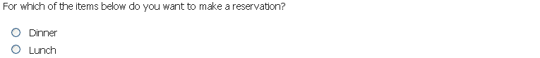 scheduling software: reservations